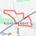 3 Mile route map