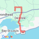 Cunningham #1 route map