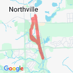 Hines Drive route map