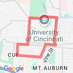 Campus Loop route map