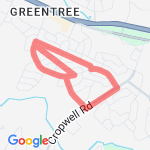 Ray's Two mile walk route map