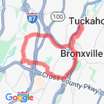 trail/hills route map