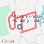 Nora run around neighborhood route map