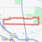 Arbor Lane route map