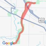 Harper Ridge  route map