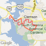 #1 Bike Ride route map