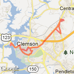 #2 Bike Ride route map