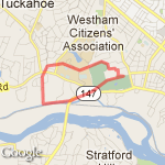 Sinny CCV-UR-Hood Run route map