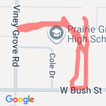 canpus w/out field route map