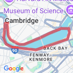 Esplanade Loop route map