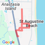 Neighborhood route map