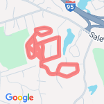 Neighborhood Loop run route map