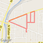 Willow 1.5 Miler route map