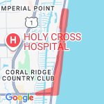 Oakland Park bridge/Sea Watch route map