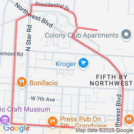 Run My Route - Running Map loop to 5th
