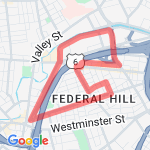 Fed Hill Loop route map