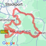 Mostly flat route map