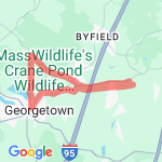 Pond and throw route map