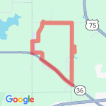 2.6 Acre Loop route map