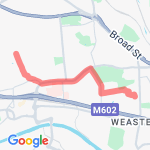 turning circle route map