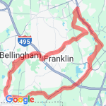 Wrentham 32 route map