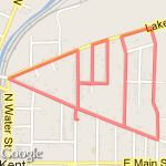 Willow 3 Miler route map