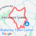 Big South 5k! route map