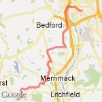 Back river rd #2 route map