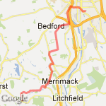 Back river rd #3 route map