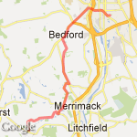 Back river rd #4 route map