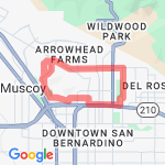 Stephen's Route route map