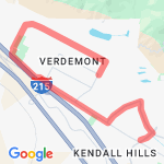 Chris' Route route map