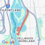 oaks park 5k route map