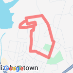 13. August 2013 route map