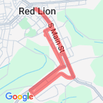 short run from high school route map