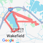 Long Lake Run route map