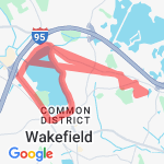 Long Lake Run route map