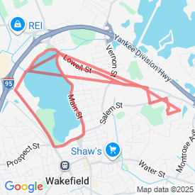 Long Lake Run - 11.22 Km route in Wakefield
