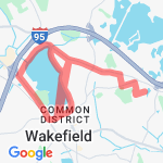 Long Lake Run route map