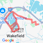 Long Lake Run route map