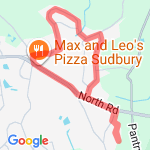 Maynard Farm route map