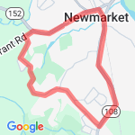 NHS 3.5 mile route map
