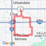 LC with 19th Street route map