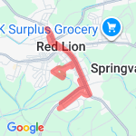 run during xc practice route map