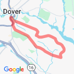 Red's 5 Mile Route route map