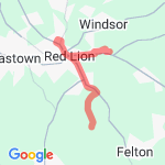 10 through town route map