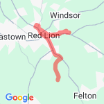 10 through town route map