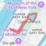 Work to Resevoir route map