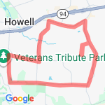 8 mile stonecroft route map