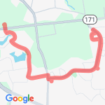 Running man  route map